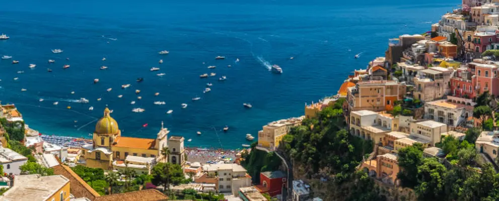Amalfi Coast blog Mobile banner