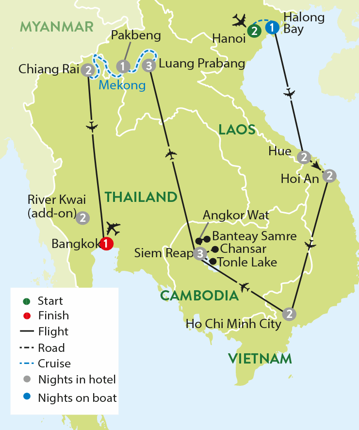 22 Day Southeast Asia Package Holiday Tour Travelsphere Travelsphere