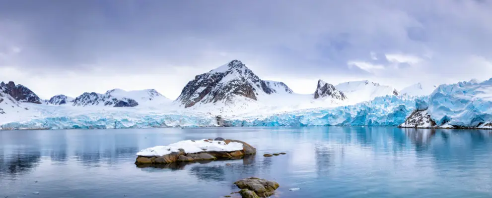 Panoramic view - cruise Svalbard, Norway