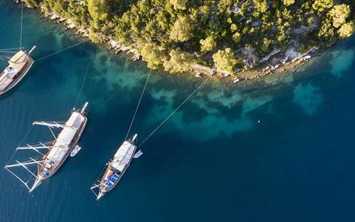Island hopping in Croatia