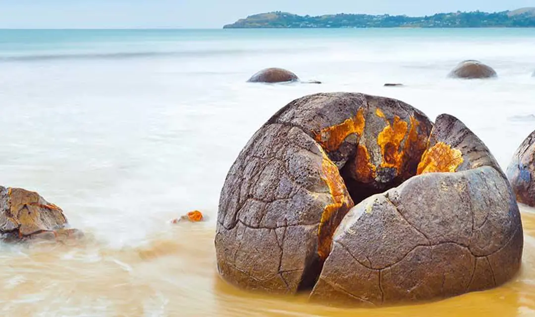 Moeraki Beach, New Zealand