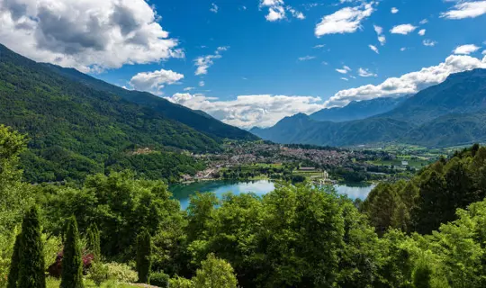 Levico Terme and the Lake - Trentino Italy