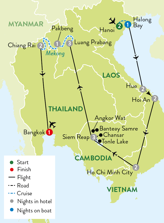 south east asia map