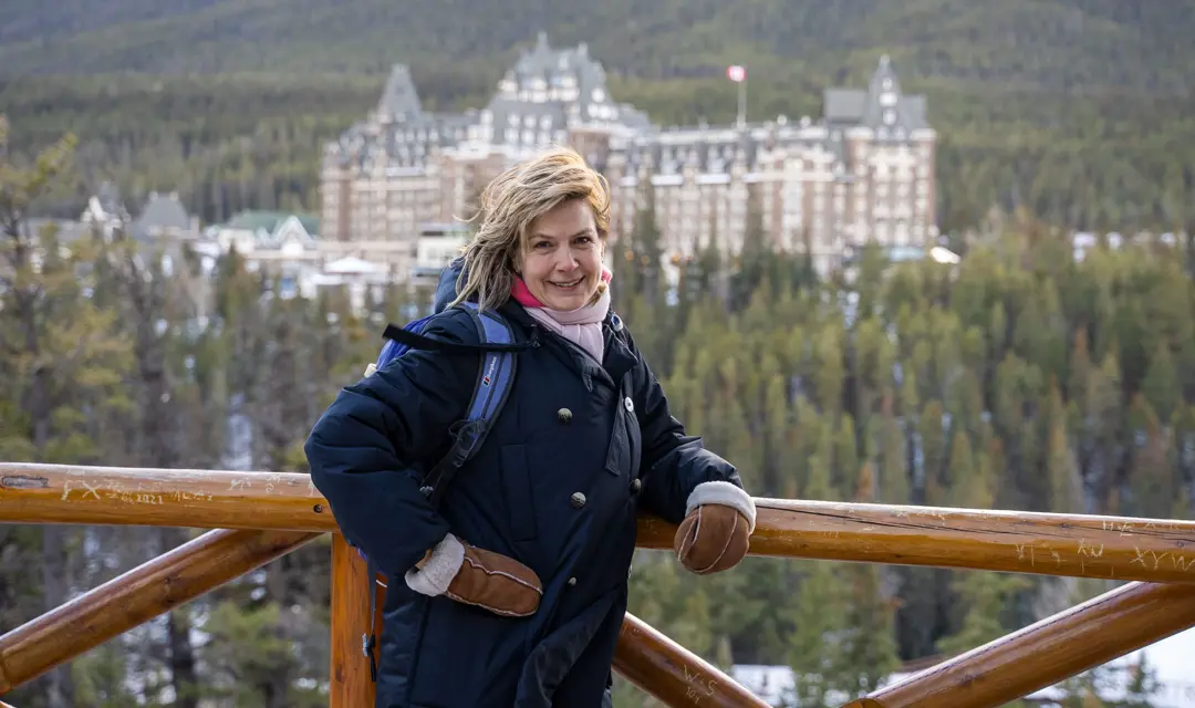 Penny Smith Lake Louise