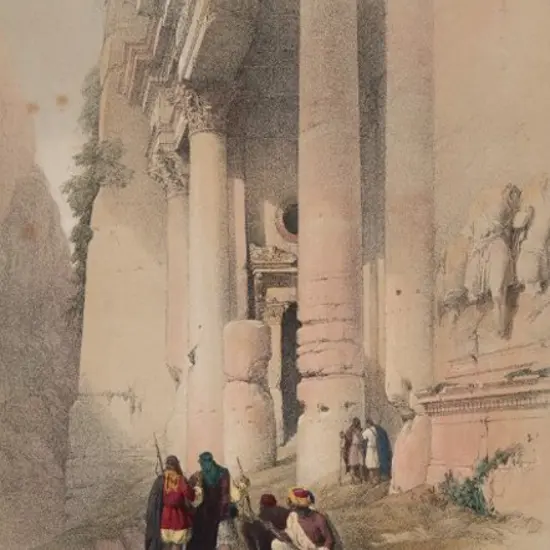 TS_Jordan_RGS_Illustration from ‘The Holy Land, Syria, Idumea, Arabia, Egypt, & Nubia’ by David Roberts.png