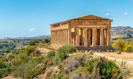 Temple of Concordia, in the Valley of the Temples