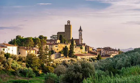 Vinci in der Toskana, Italy