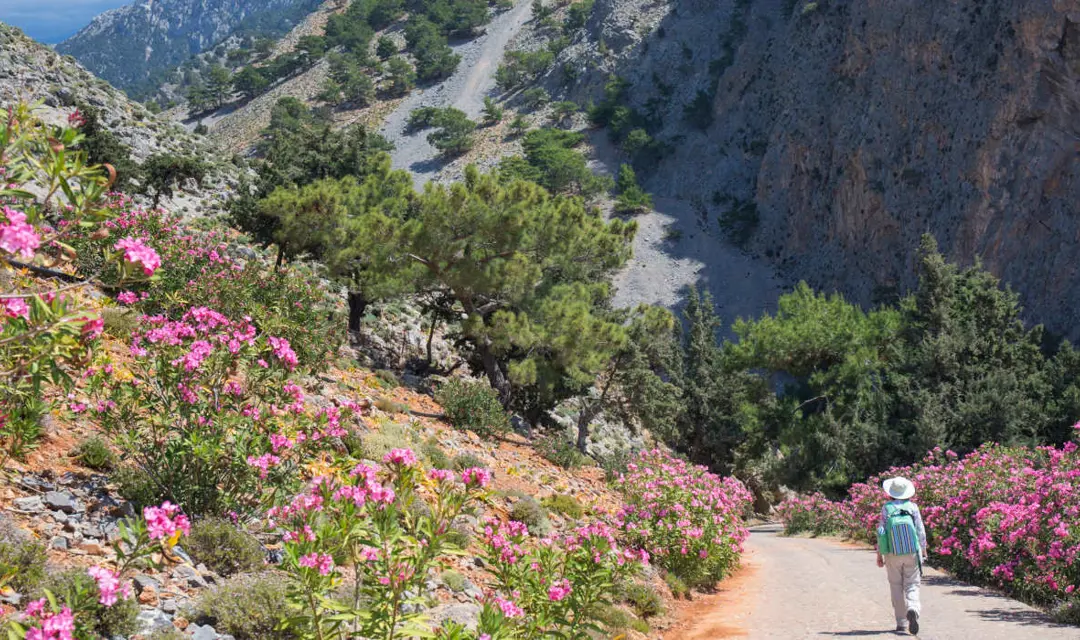 Walking in Crete
