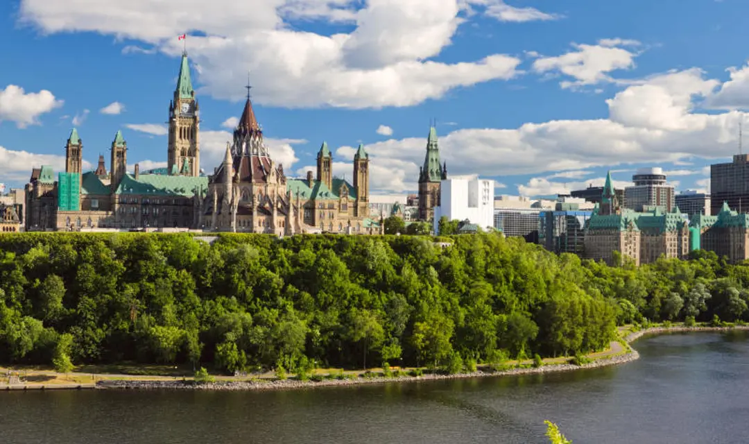 An aerial view of Ottowa - Canada tours