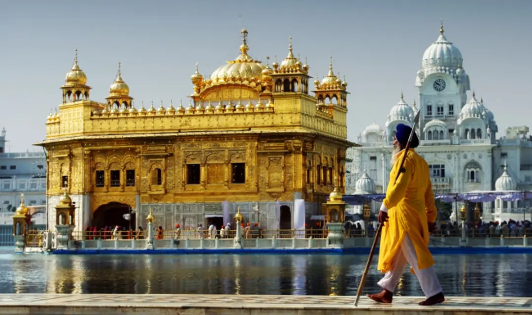 The Golden Temple in Amritsar, India