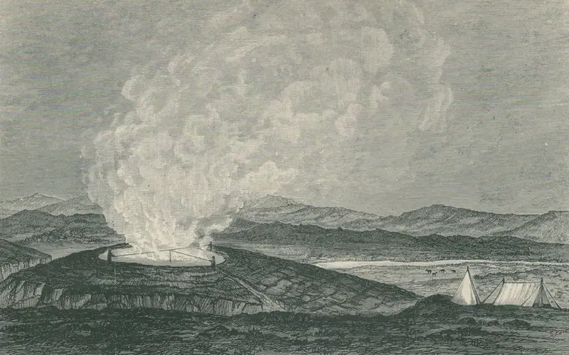TS_RGS_Iceland_Great Geysir. Illustration from Summer travelling Iceland by John Coles 1882-800x500.jpg